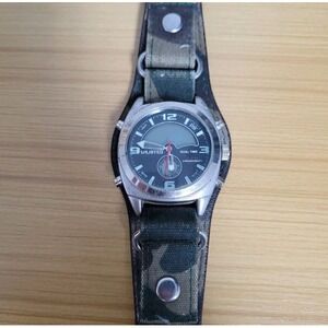 Unlisted‎ Kenneth Cole Watch Camo Band Ana-Digi U1169 S60 Preowned